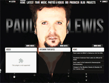 Tablet Screenshot of paul-lewis.com